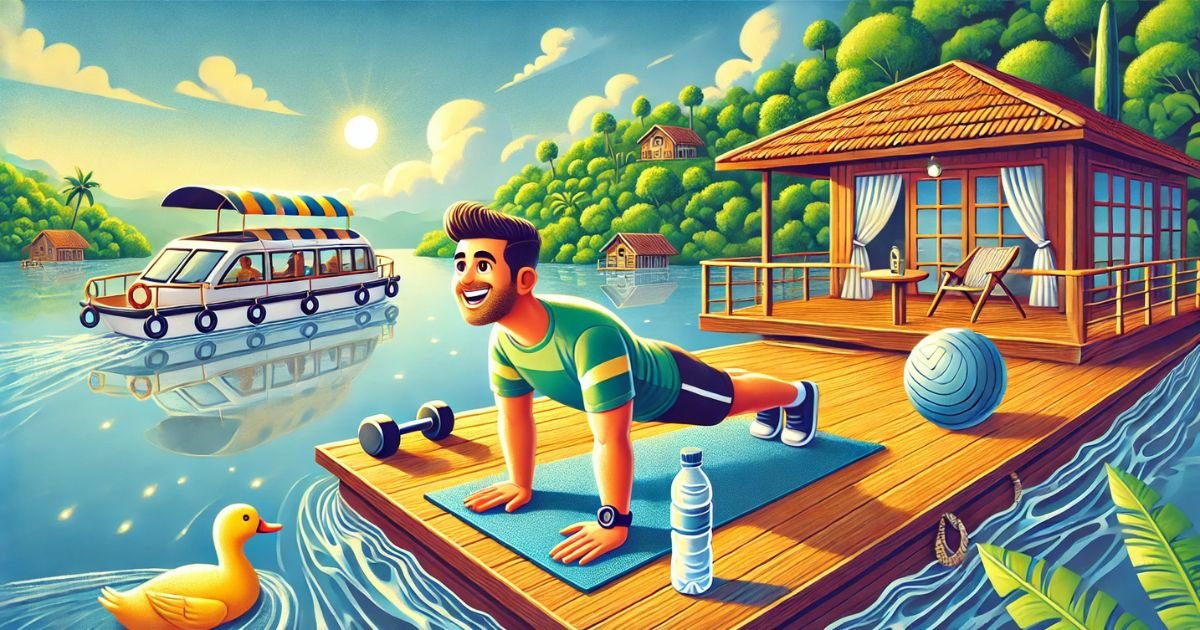 Morning Workout Routine for Individuals Managing Floating Homes